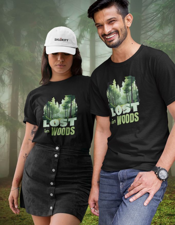 Lost in Woods Crew T-Shirt