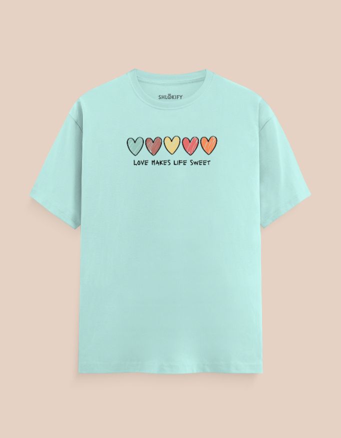 Love Makes Life Sweet | Crew T-Shirt