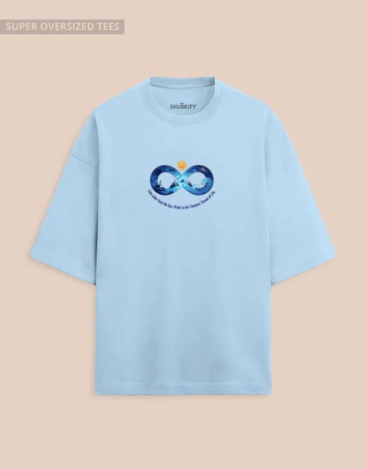 History of Water | Terry Oversized Tee