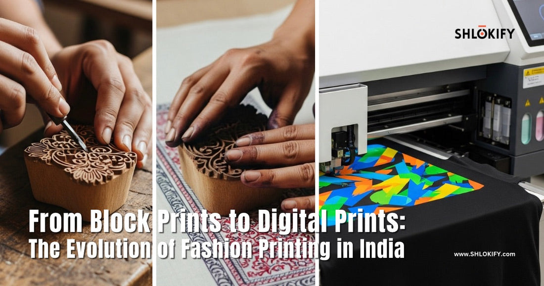 From Block Prints to Digital Prints: The Evolution of Fashion Printing in India