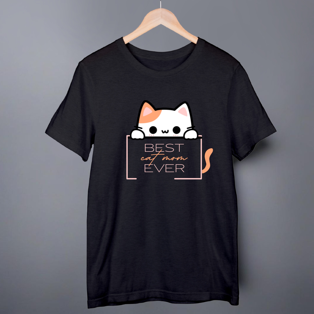 Best Cat Mom Ever | Women T-shirt