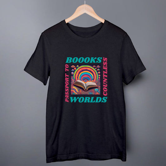 Books - The Passport To Countless Worlds T-Shirt