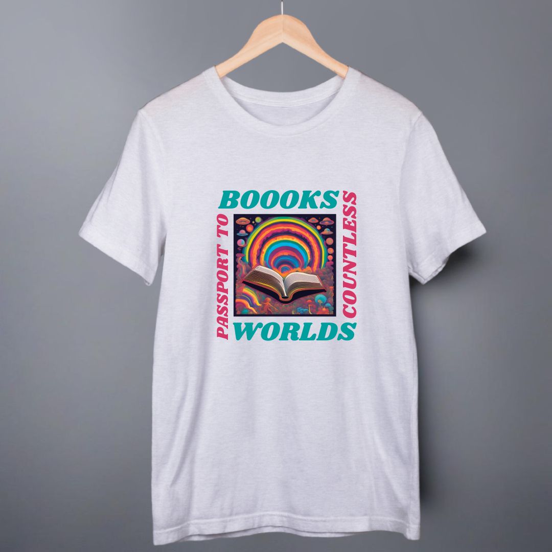 Books - The Passport To Countless Worlds T-Shirt