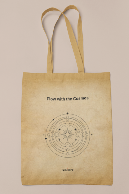Flow with the Cosmos | Zipper Tote Bag
