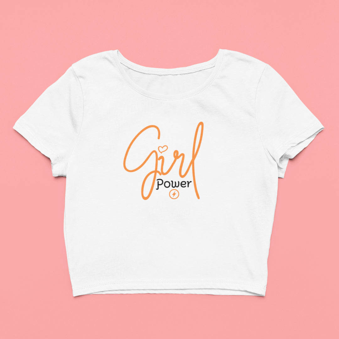 Girl Power  | Women’s Crop Top