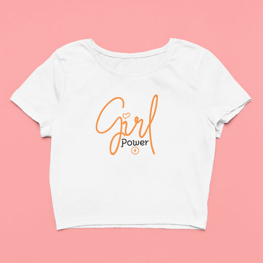 Girl Power  | Women’s Crop Top