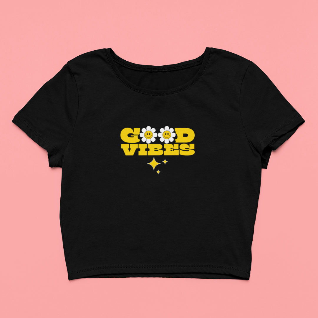 Good Vibes | Women’s Crop Top