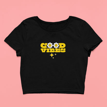 Good Vibes | Women’s Crop Top