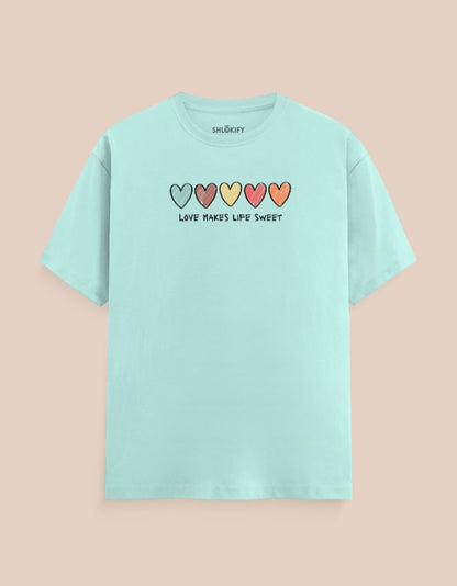 Love Makes Life Sweet | Crew T-Shirt