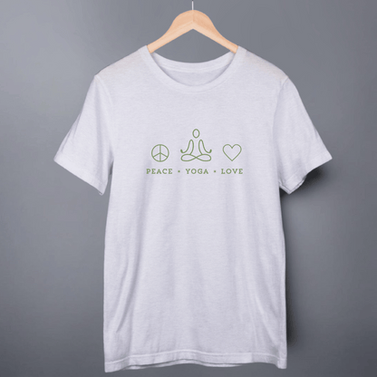 Peace Yoga Love | Unisex T-shirt