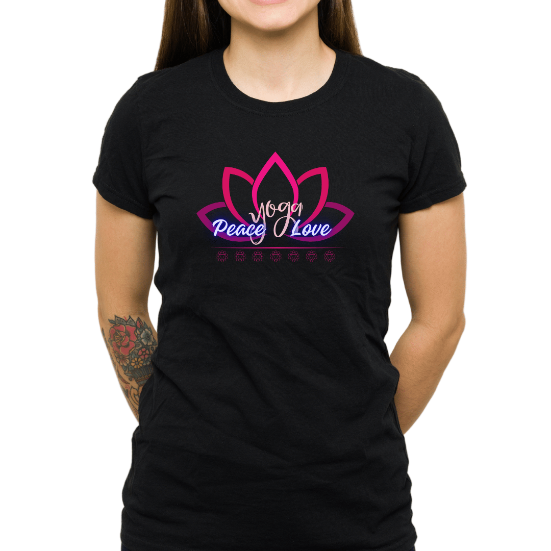 Peace Yoga Love Women's T-Shirt