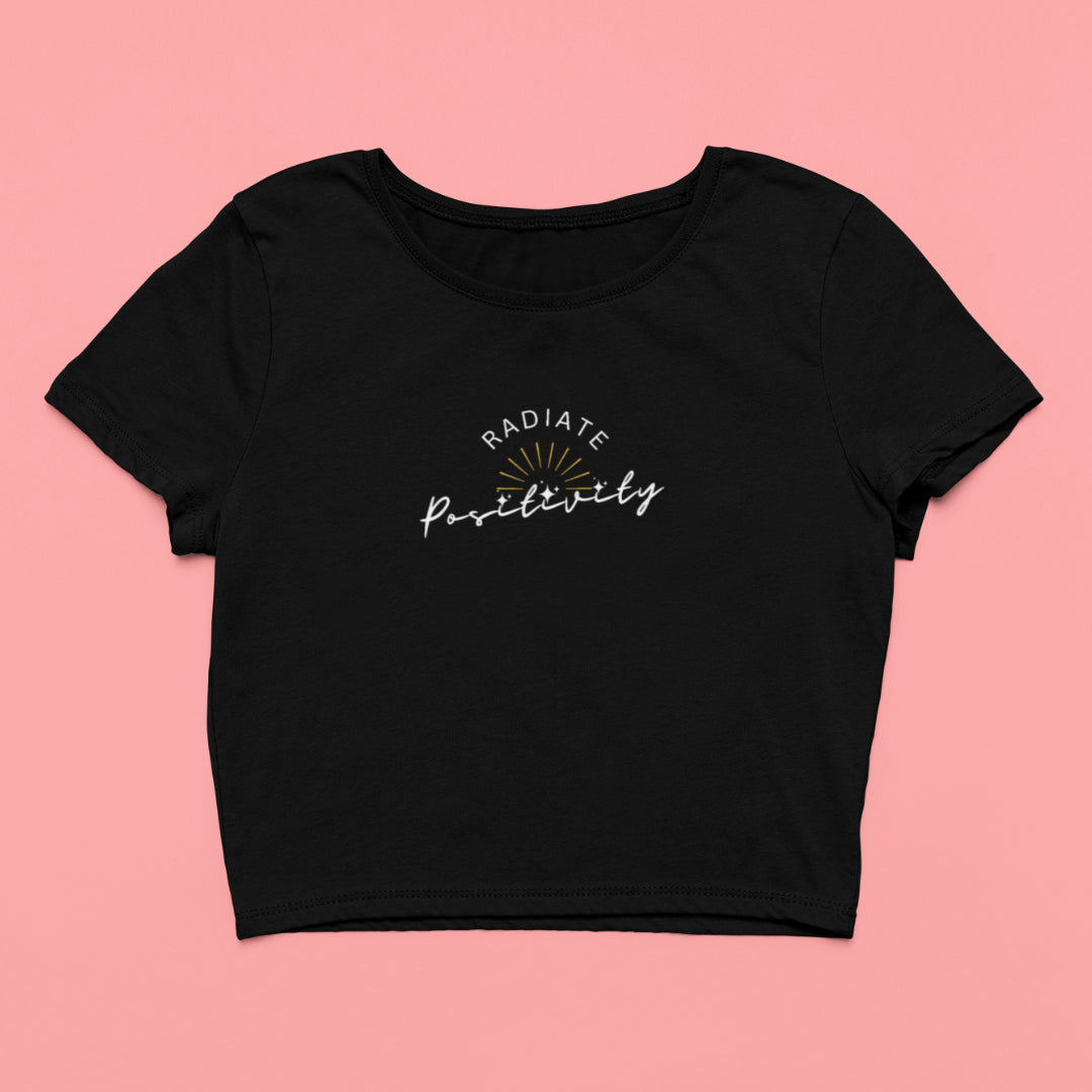 Radiate Positivity | Women’s Crop Top