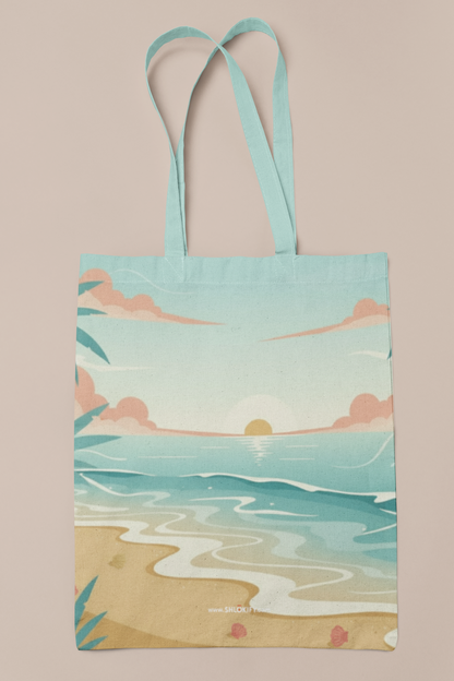 Urban Escape | Zipper Tote Bag