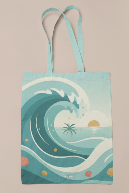 Urban Escape | Zipper Tote Bag