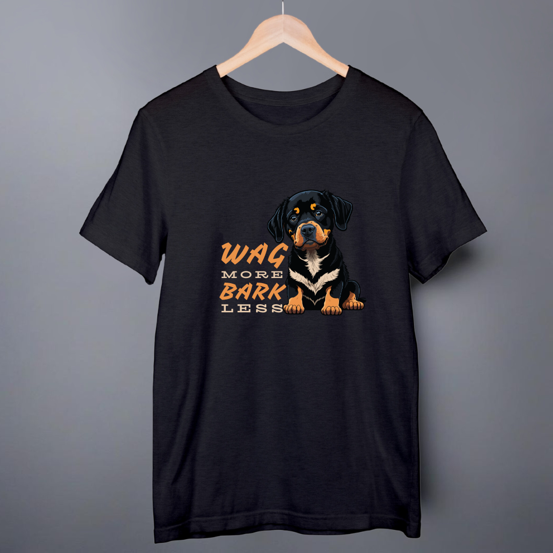 Wag More, Bark Less | Unisex T-shirt