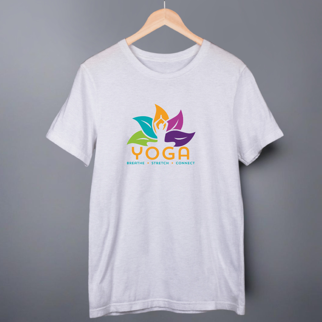 Yoga: Breathe Stretch Connect | Unisex T-Shirt