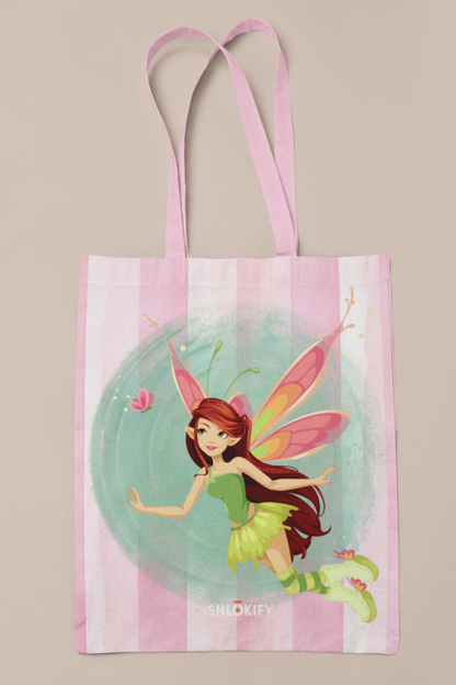 Fairy Girl | Zipper Tote Bag