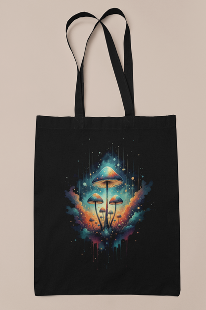 Mushroom Dreamscape | Zipper Tote Bag