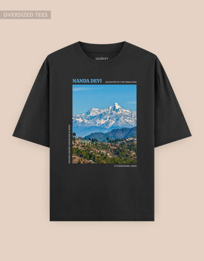 Nanda Devi – Daughter of the Himalayas | Oversized Tee