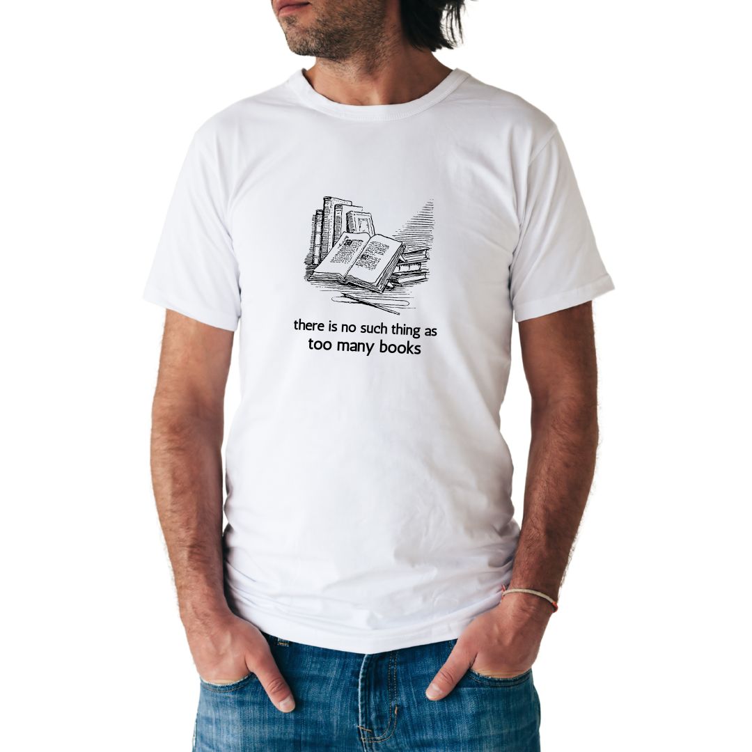 Too Many Books Unisex T-Shirt